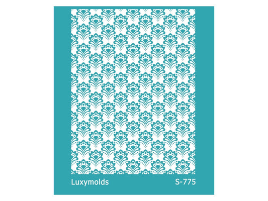 Silk screen stencil for polymer clay "Luxymolds" S-775