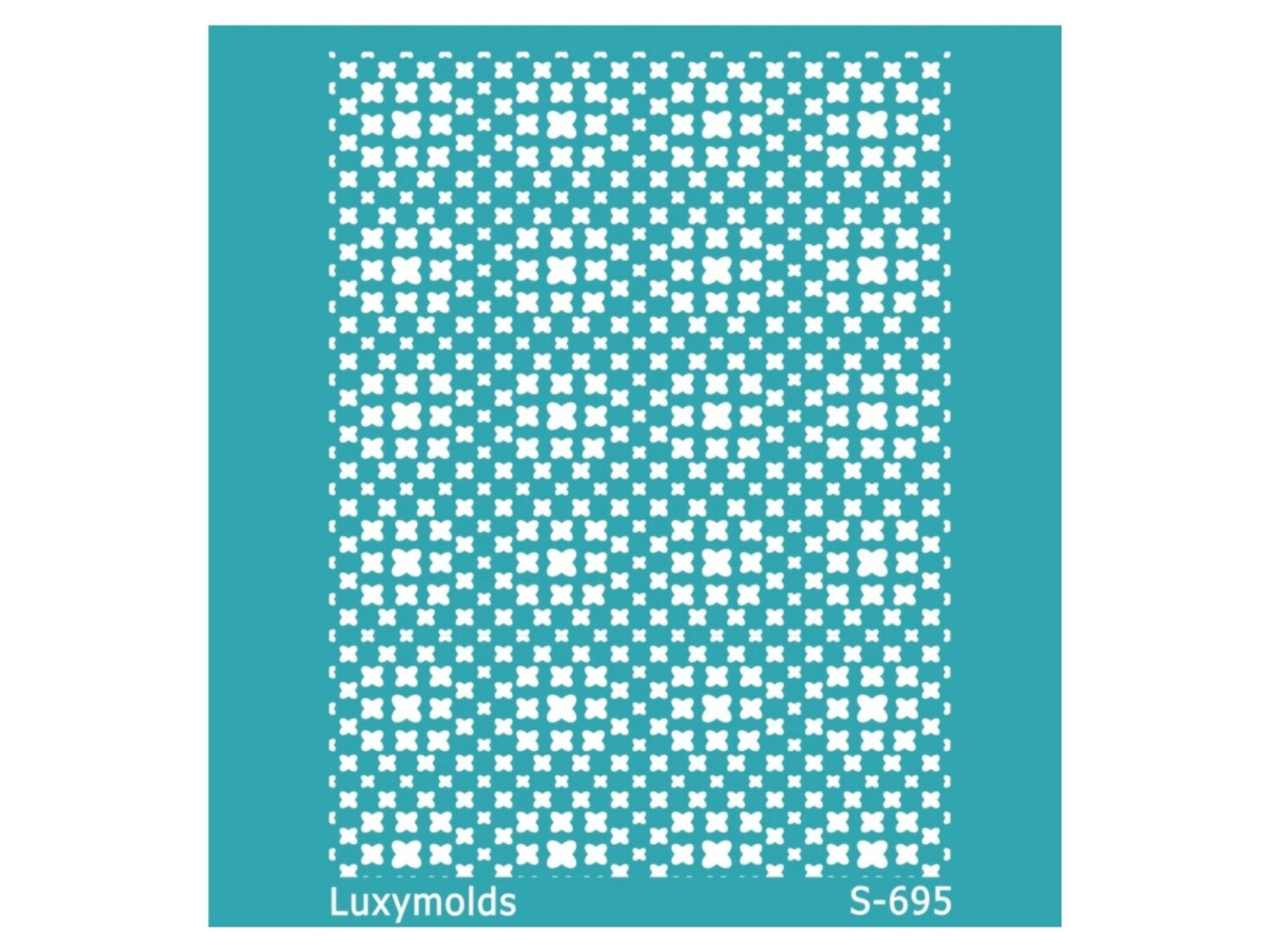 Silk screen stencil for polymer clay "Luxymolds" S-695