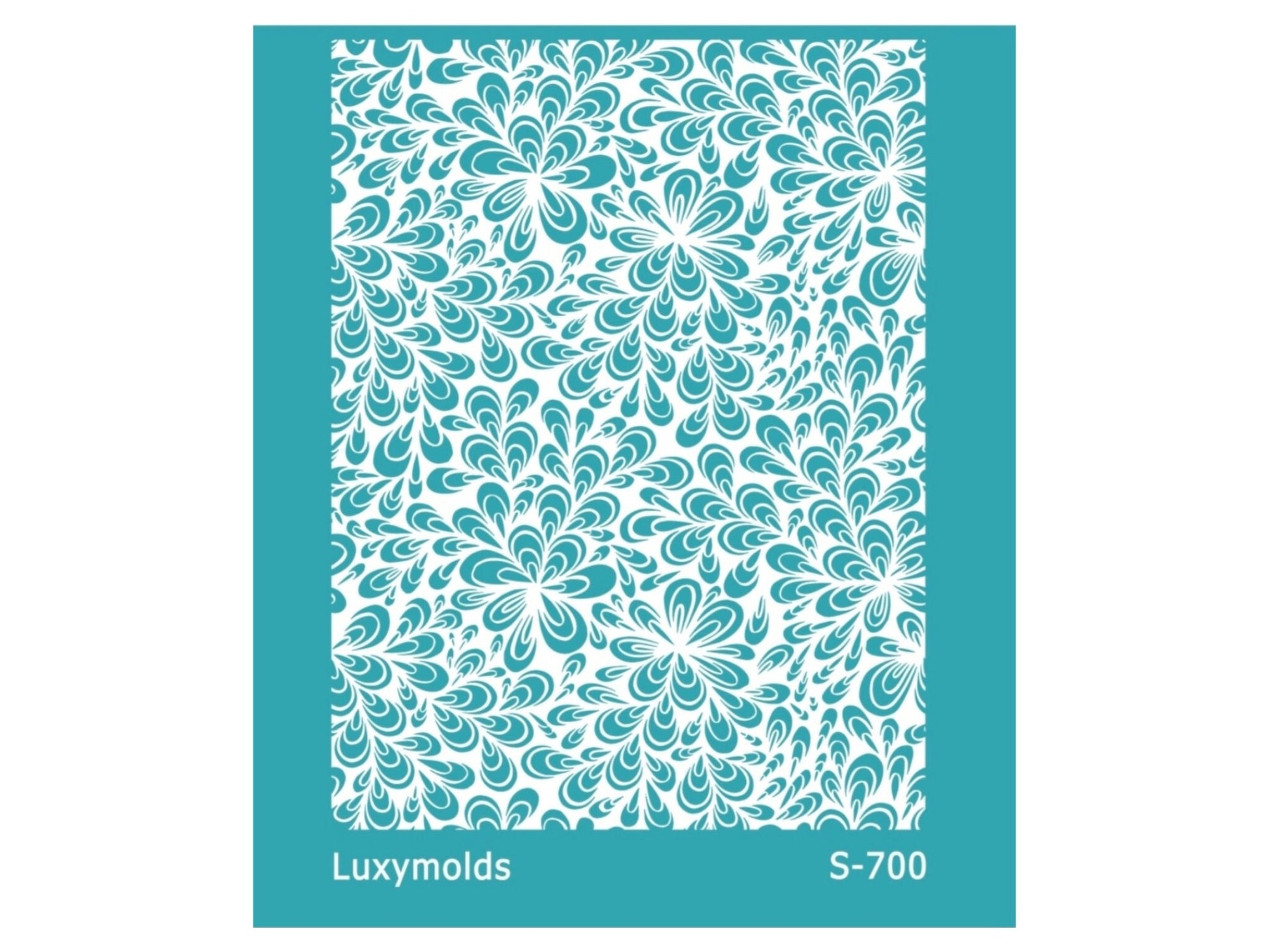 Silk screen stencil for polymer clay "Luxymolds" S-700