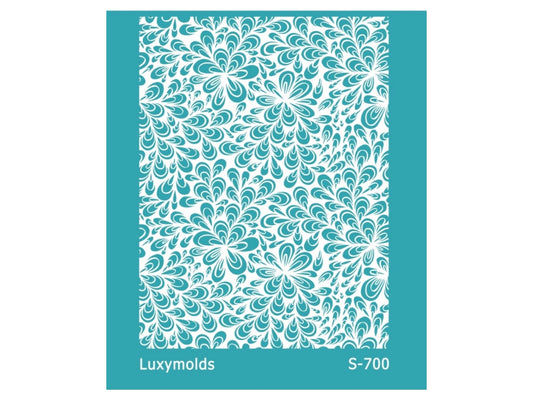 Silk screen stencil for polymer clay "Luxymolds" S-700