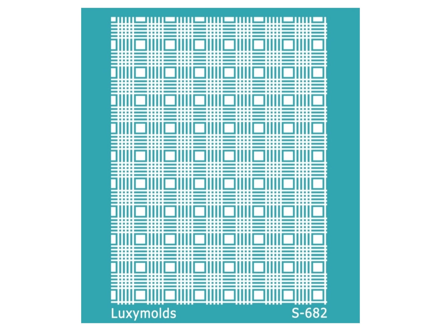 Silk screen stencil for polymer clay "Luxymolds" S-682