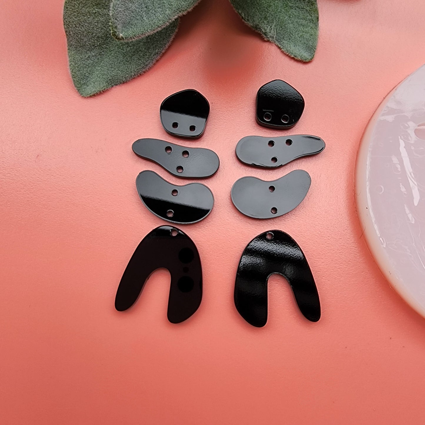 Silicone earring mold Jewelry Resin mould for resin and epoxy