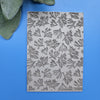 Polymer clay Texture tile Texture mat Clay stamp Polymer clay texture stencils "Leaves" T-132