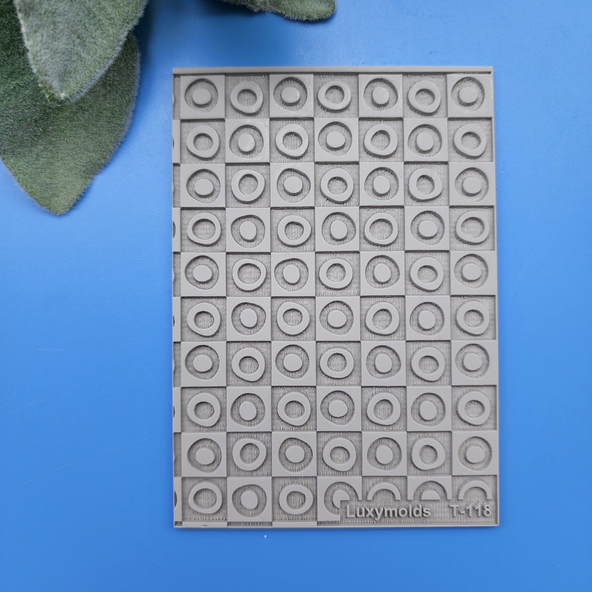 Polymer clay Texture tile Texture mat Clay stamp Polymer clay texture stencils "Geometryc" T-118