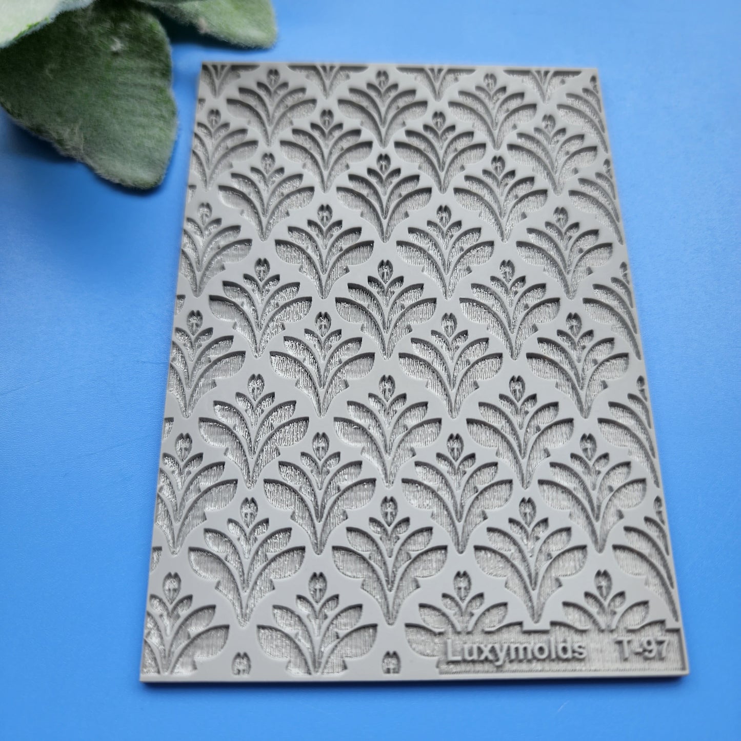 Polymer clay Texture tile Texture mat Clay stamp Polymer clay texture stencils T-97