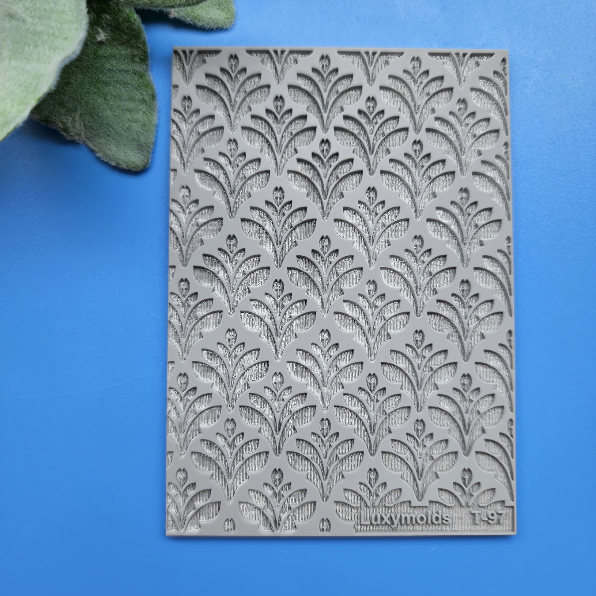 Polymer clay Texture tile Texture mat Clay stamp Polymer clay texture stencils T-97