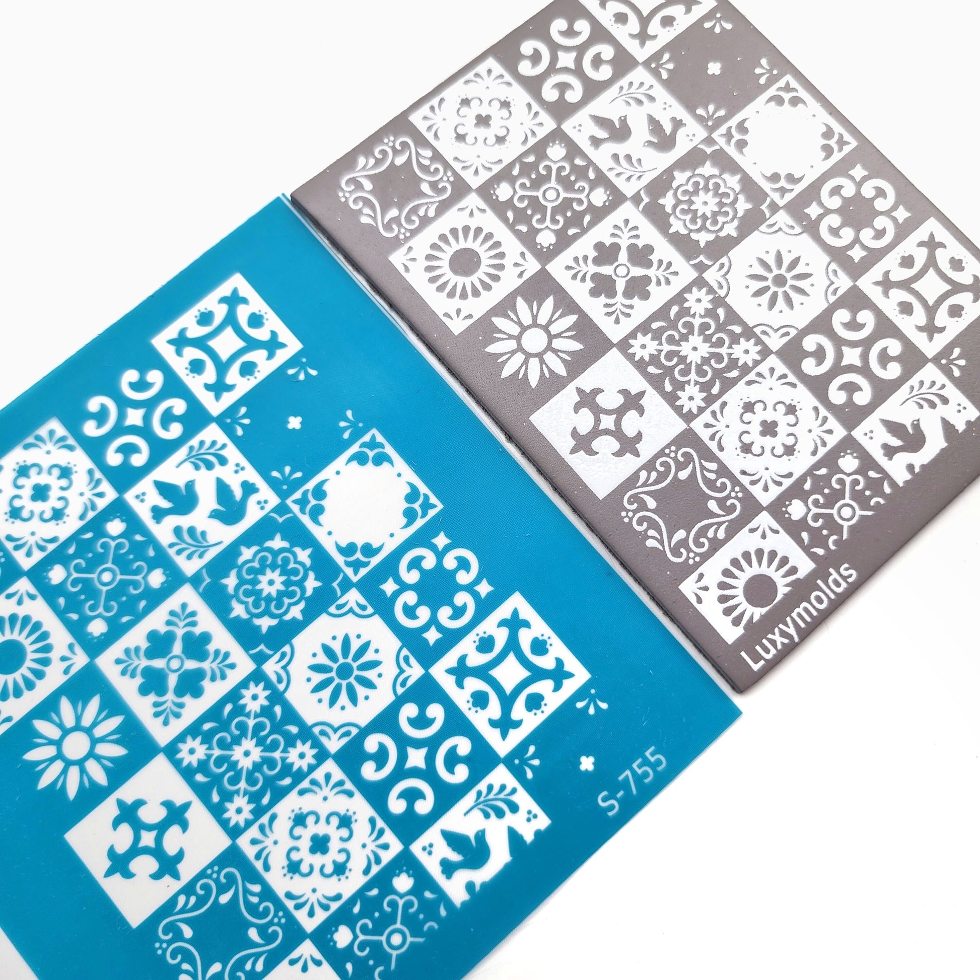 Silk screen stencil for polymer clay "Luxymolds" S-755