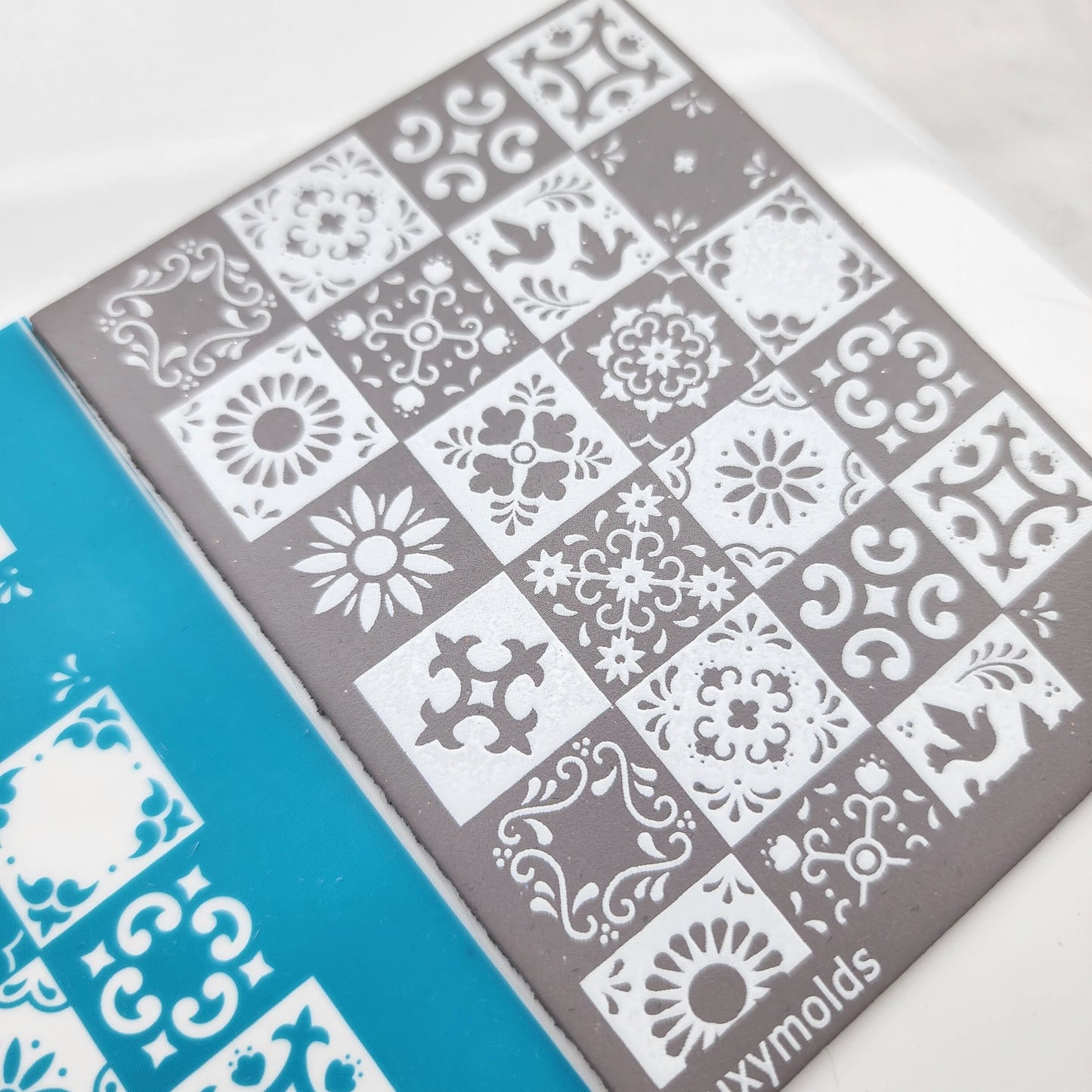 Silk screen stencil for polymer clay "Luxymolds" S-755