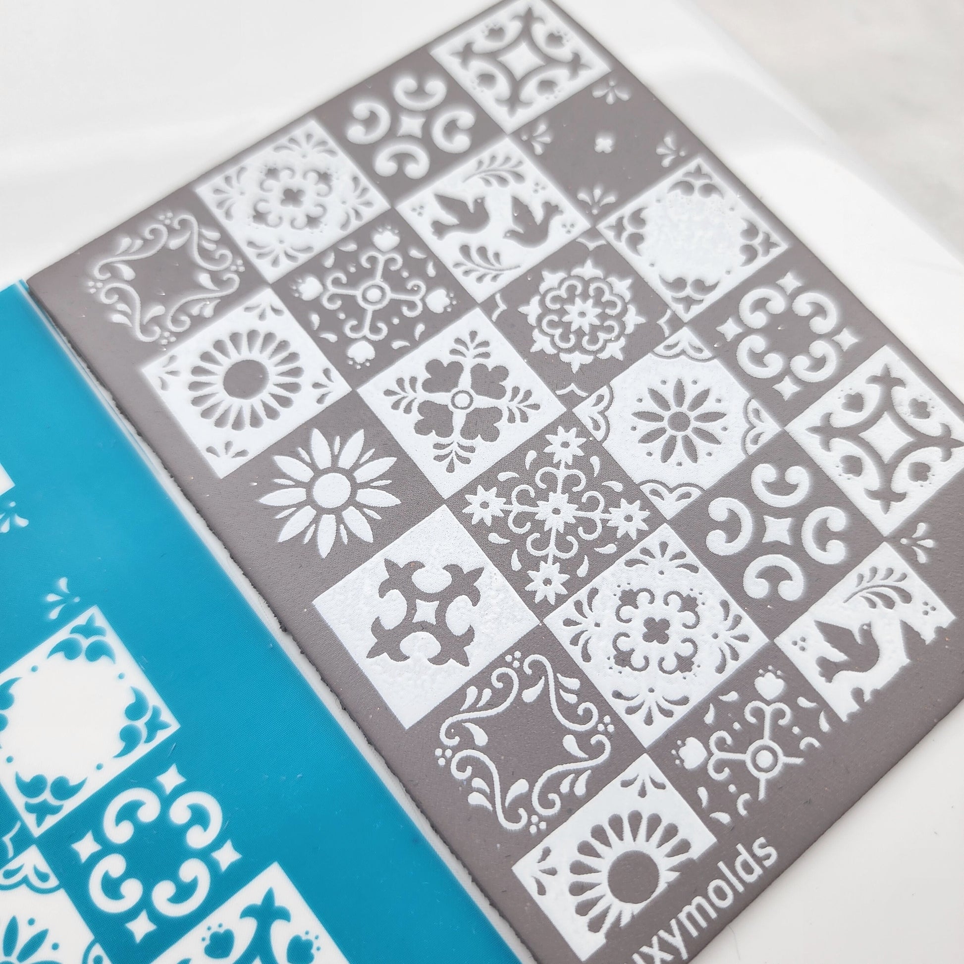 Silk screen stencil for polymer clay "Luxymolds" S-755