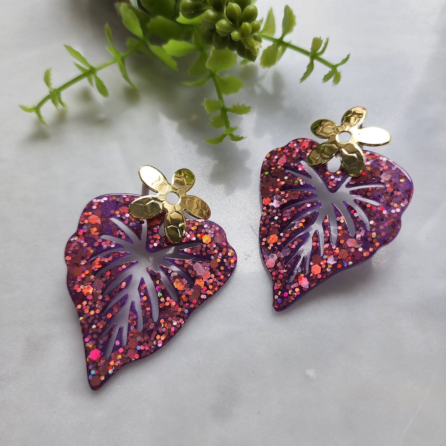 Silicone earrings mold mould for resin and eposy