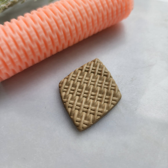 Polymer clay texture roller 