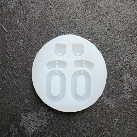 Silicone earrings mold mould for resin and eposy