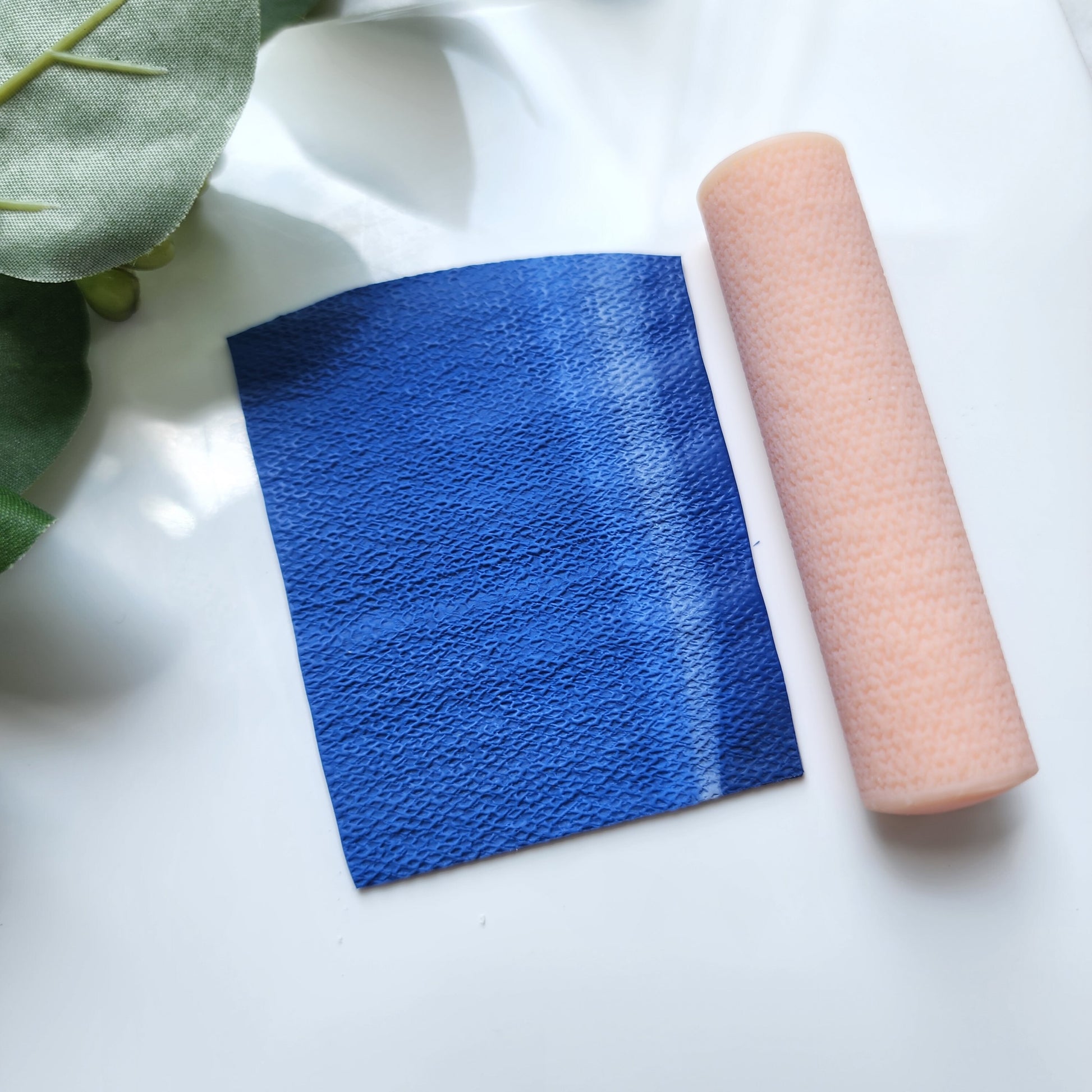 Polymer clay texture roller clay stamp 3D printed embossing