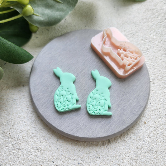 Easter Bunny Polymer Clay cutters Earrings sharp clay cutter