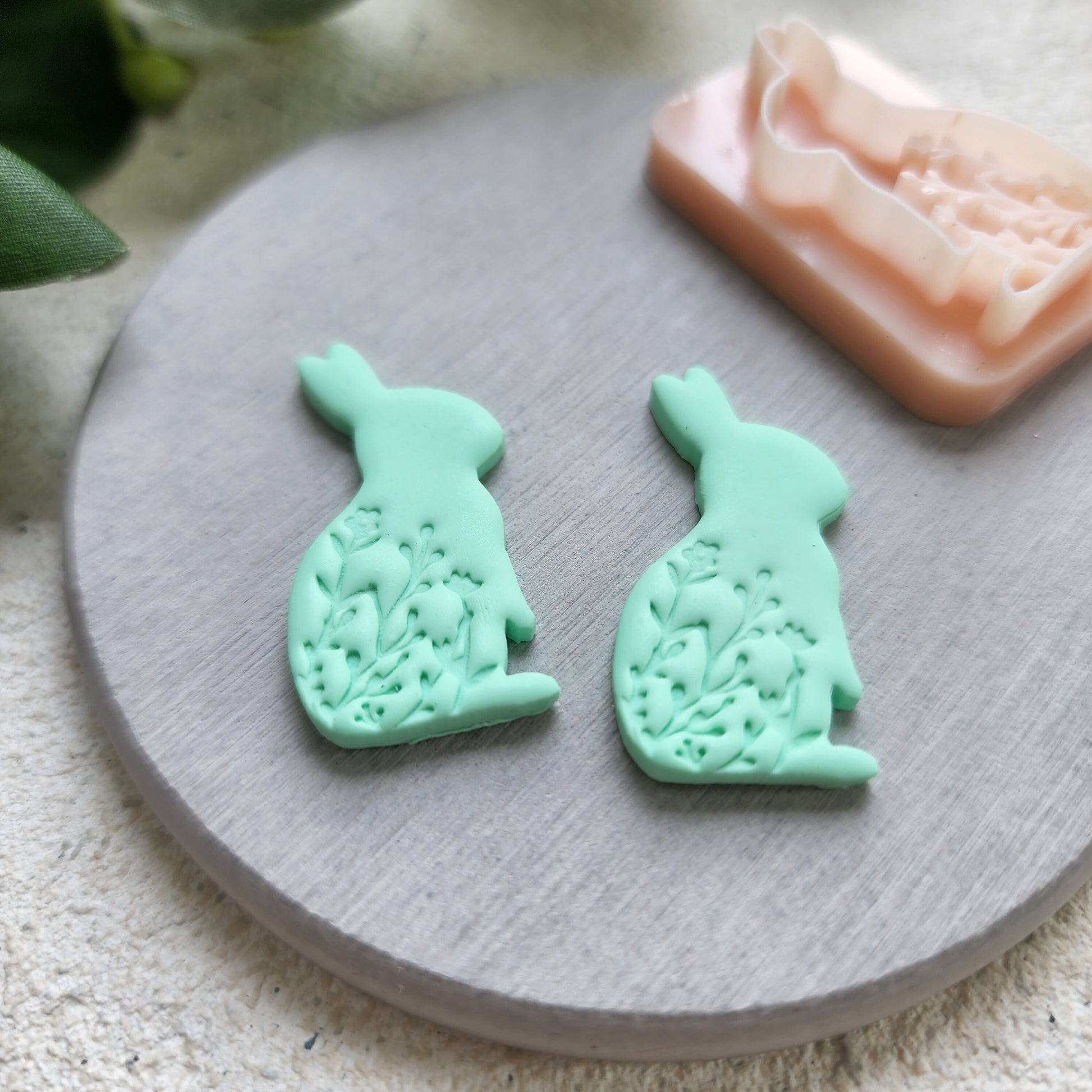 Easter Bunny Polymer Clay cutters Earrings sharp clay cutter