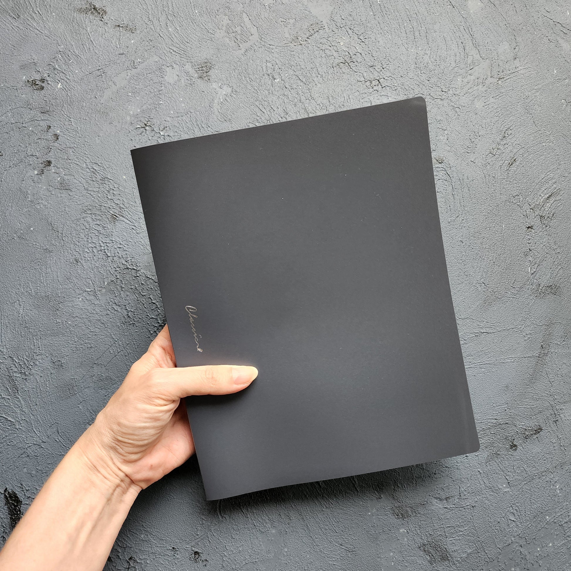 Folder book for Silk screens stencils with 64, 80 or 96 pockets