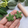 Polymer clay texture roller clay stamp 3D printed embossing "Leaf texture"