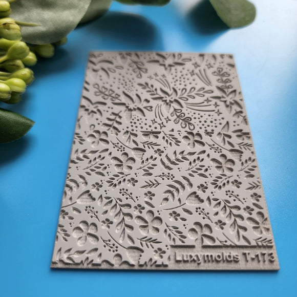 Polymer clay Texture tile Texture mat Clay stamp Polymer clay texture stencils 