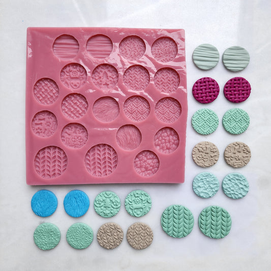 Silicone earrings mold mould for resin and epoxy