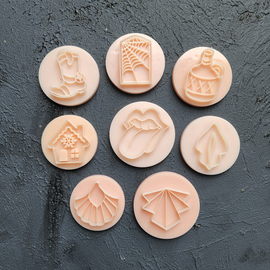 Polymer clay cutters with sharp edges
