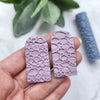 Polymer clay texture roller "Bubbles" clay stamp 3D printed embossing