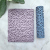 Polymer clay texture roller "Organic shapes" clay stamp 3D printed embossing