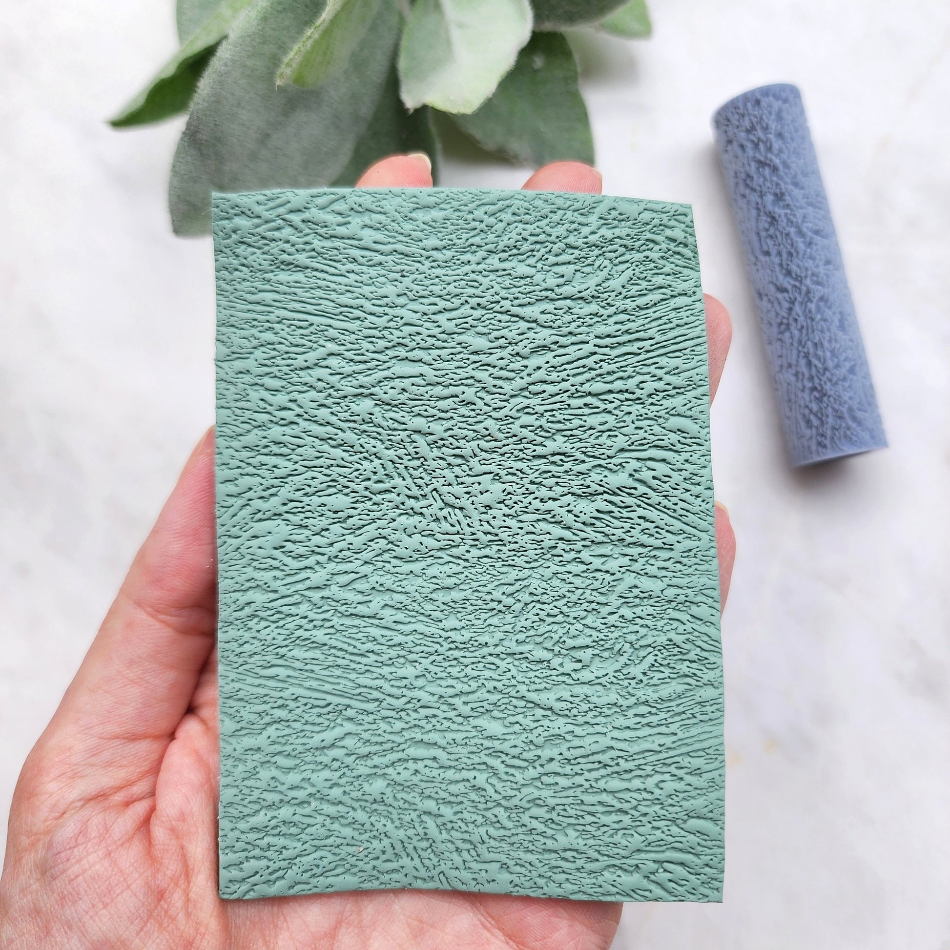 Polymer clay texture roller clay stamp 3D printed embossing