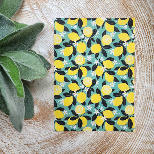 Clay transfer paper / Image transfer paper / Water soluble paper for polymer clay / Lemon transfer sheet / Transfer paper for clay