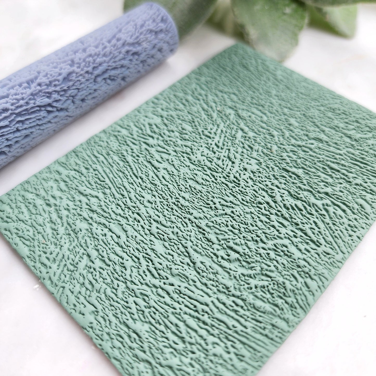 Polymer clay texture roller clay stamp 3D printed embossing