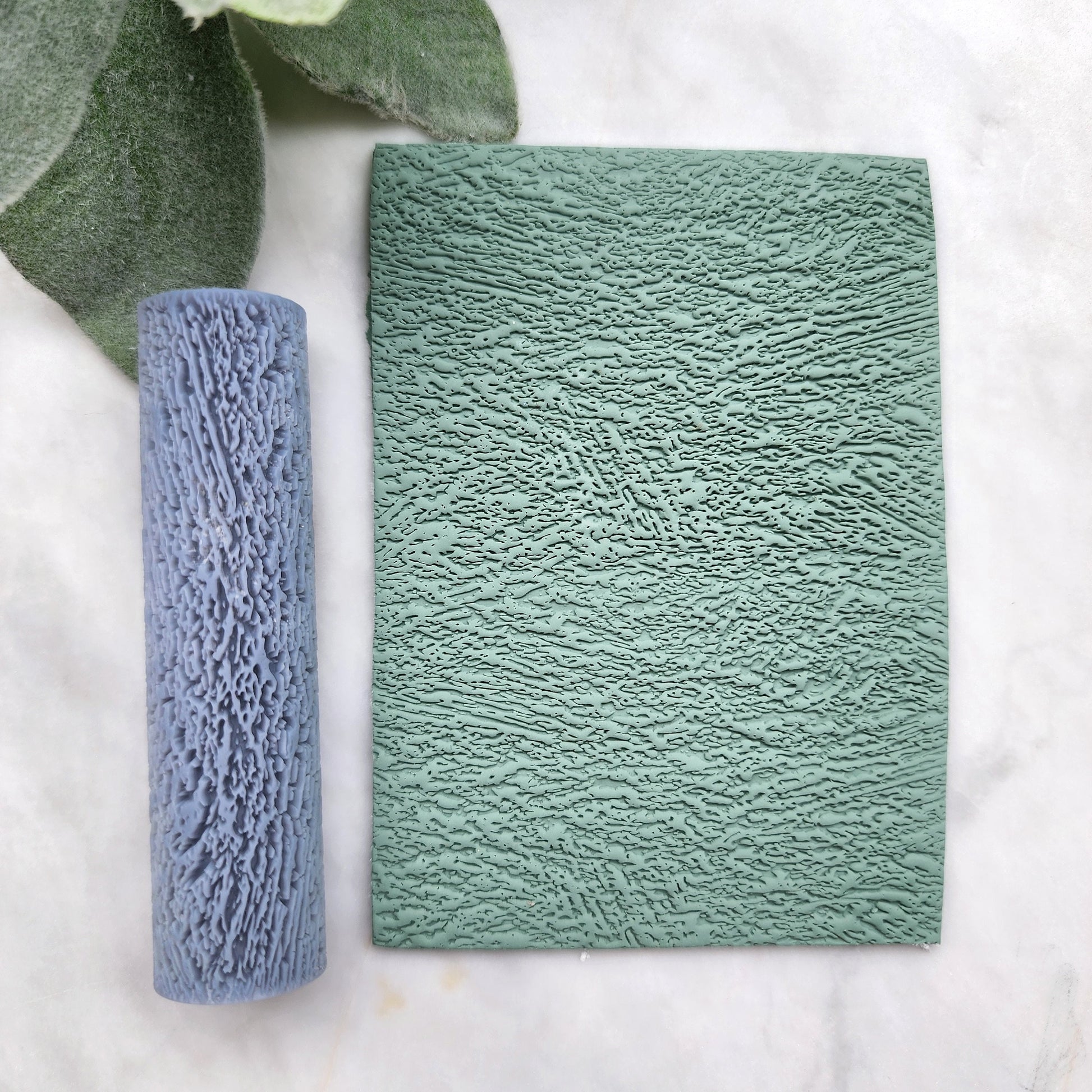 Polymer clay texture roller clay stamp 3D printed embossing