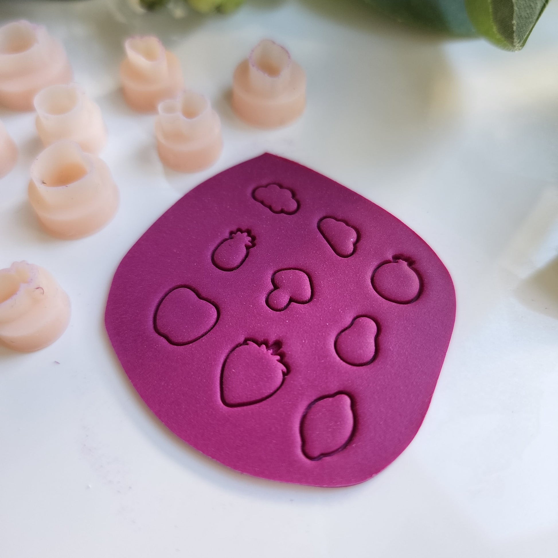 9 pcs micro cutters Polymer clay micro cutter 3D print jewelry molds Earrings clay mold