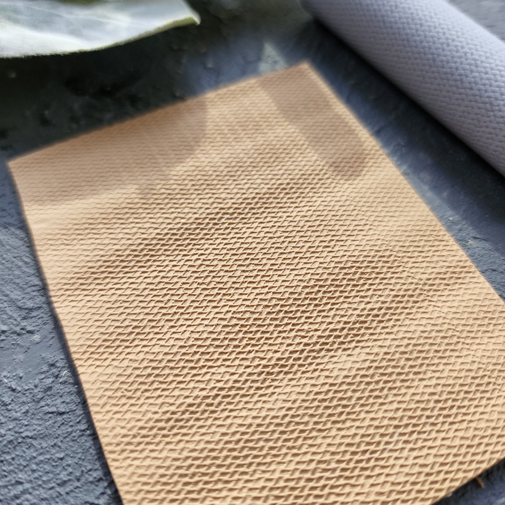 Polymer clay texture roller clay stamp 3D printed embossing