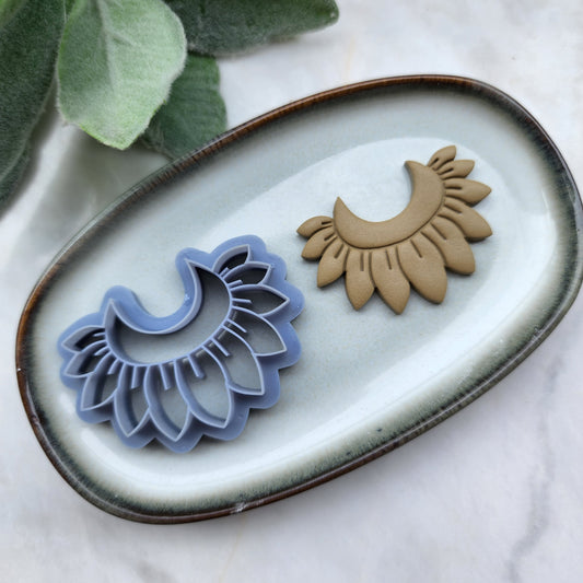 Polymer Clay cutters Statement Earrings sharp clay cutter stamp Earrings molds Polymer clay tool Clay supplies Clay stamp Clay texture