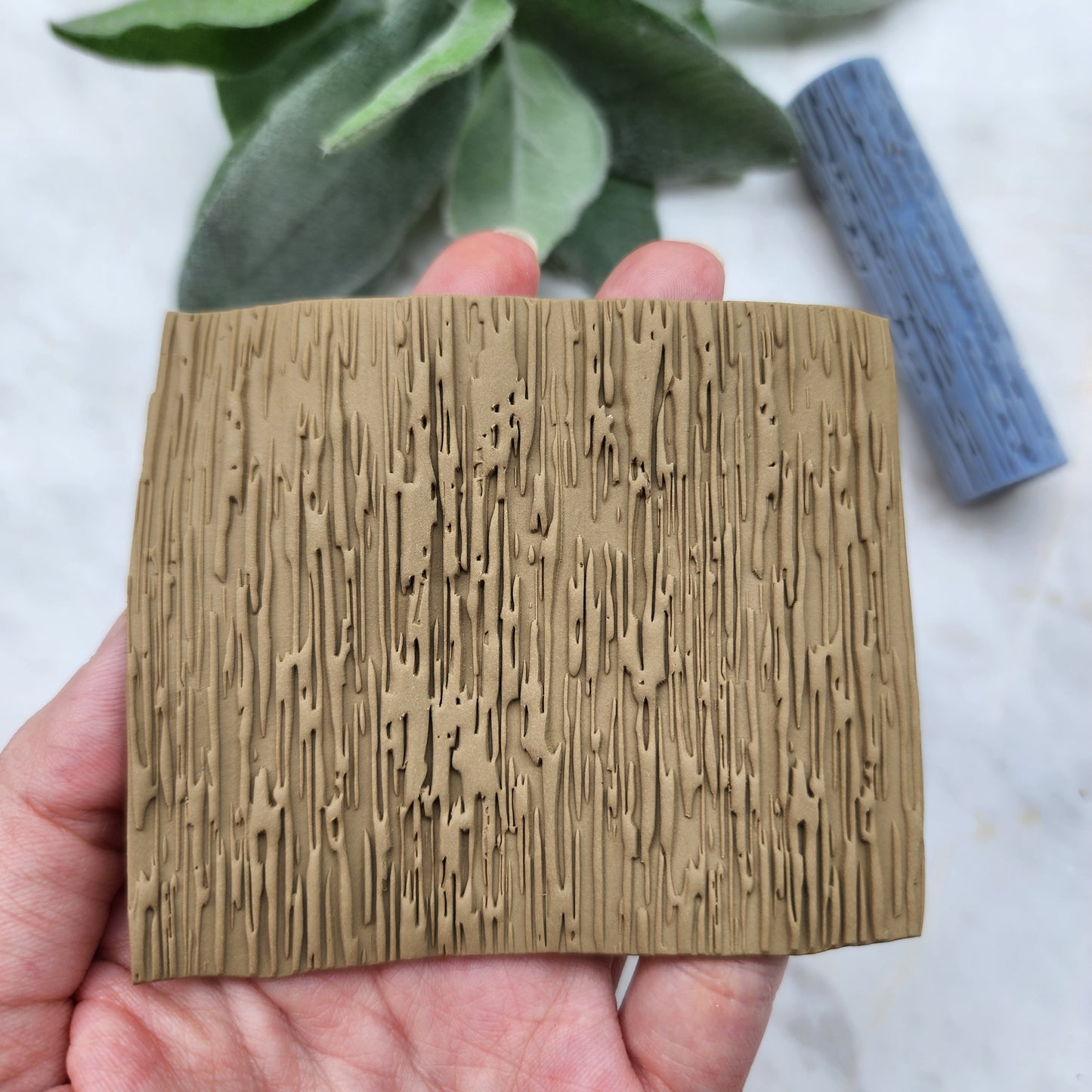 Polymer clay texture roller clay stamp 3D printed embossing Polymer clay tool Vintage pattern roller "Wood pattern" texture Clay cutters