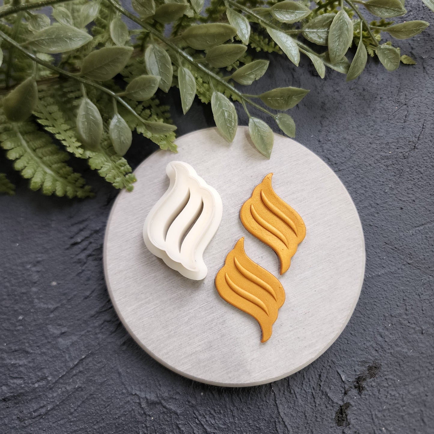 Polymer Clay cutters "Geometry" Earrings sharp clay cutter / Polymer clay tool / Earrings cutter / Botanical cutter / Jewelry cutter