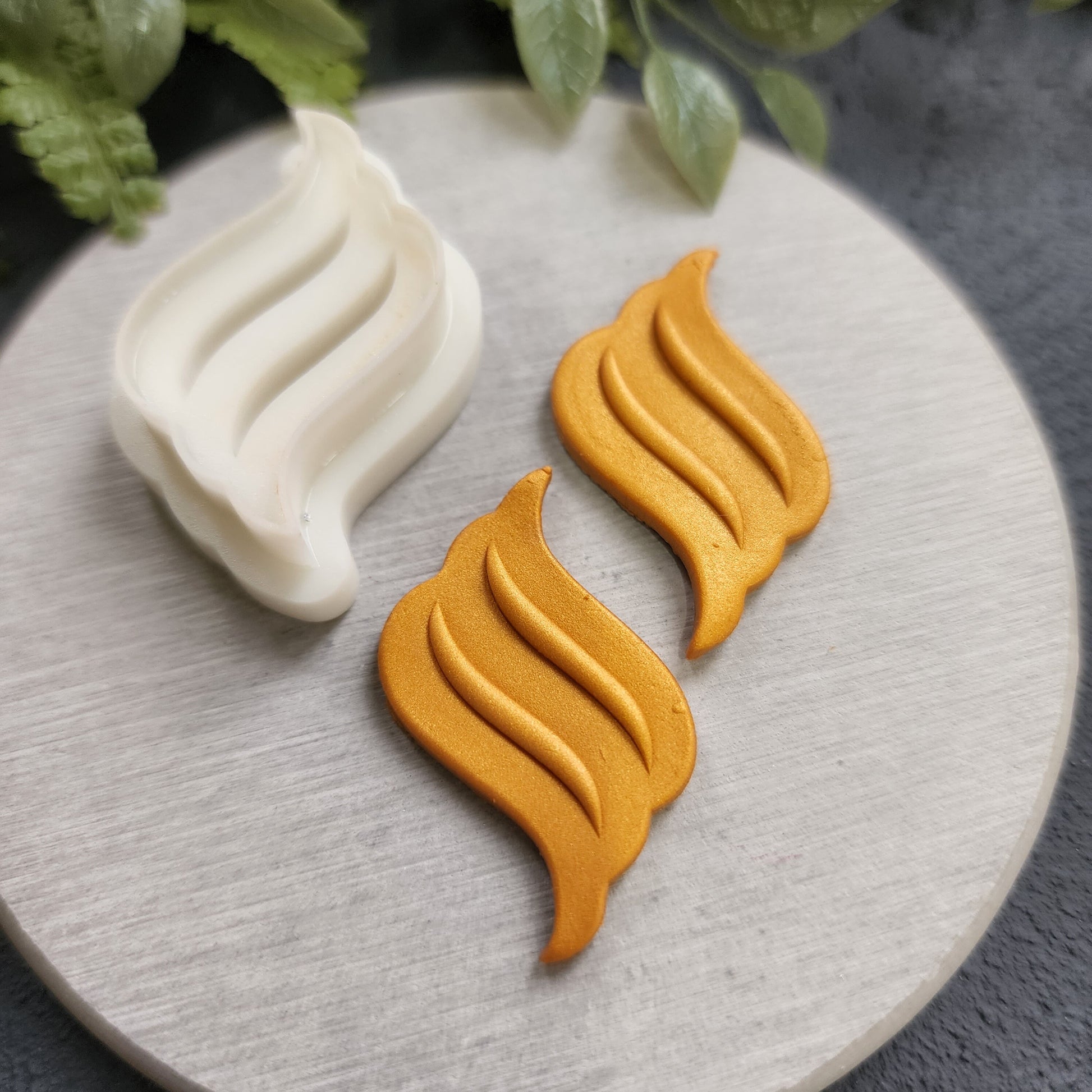 Polymer Clay cutters "Geometry" Earrings sharp clay cutter / Polymer clay tool / Earrings cutter / Botanical cutter / Jewelry cutter