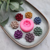 Polymer clay mold Silicone earrings mold "Flower" Summer mold mould for resin and polymer clay Polymer clay tool Clay cutter Clay texture