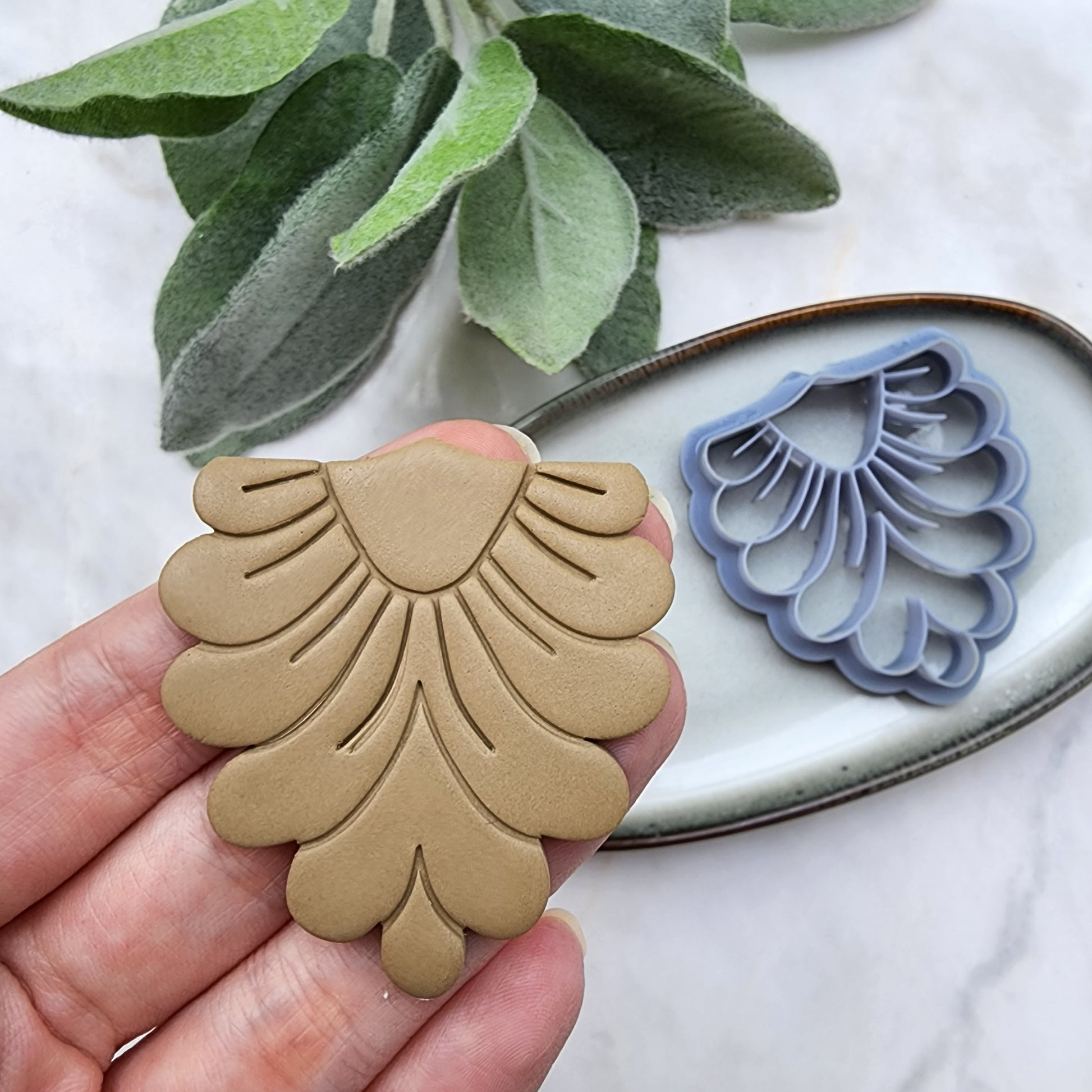Polymer Clay cutters Statement Earrings sharp clay cutter stamp Earrings molds Polymer clay tool Clay supplies Clay stamp Clay texture