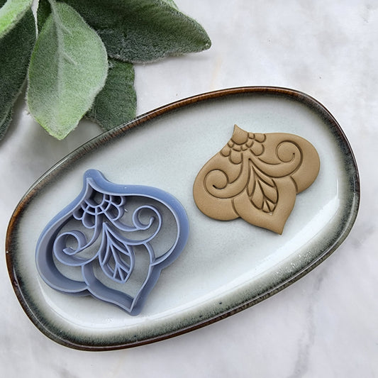 Polymer Clay cutters Statement Earrings sharp clay cutter stamp Earrings molds Polymer clay tool Clay supplies Clay stamp Clay texture