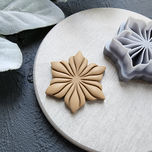 Polymer Clay cutters "Flower" Earrings sharp clay cutter stamp Jewelry cutters Earrings molds Polymer clay tool Clay supplies Summer cutters