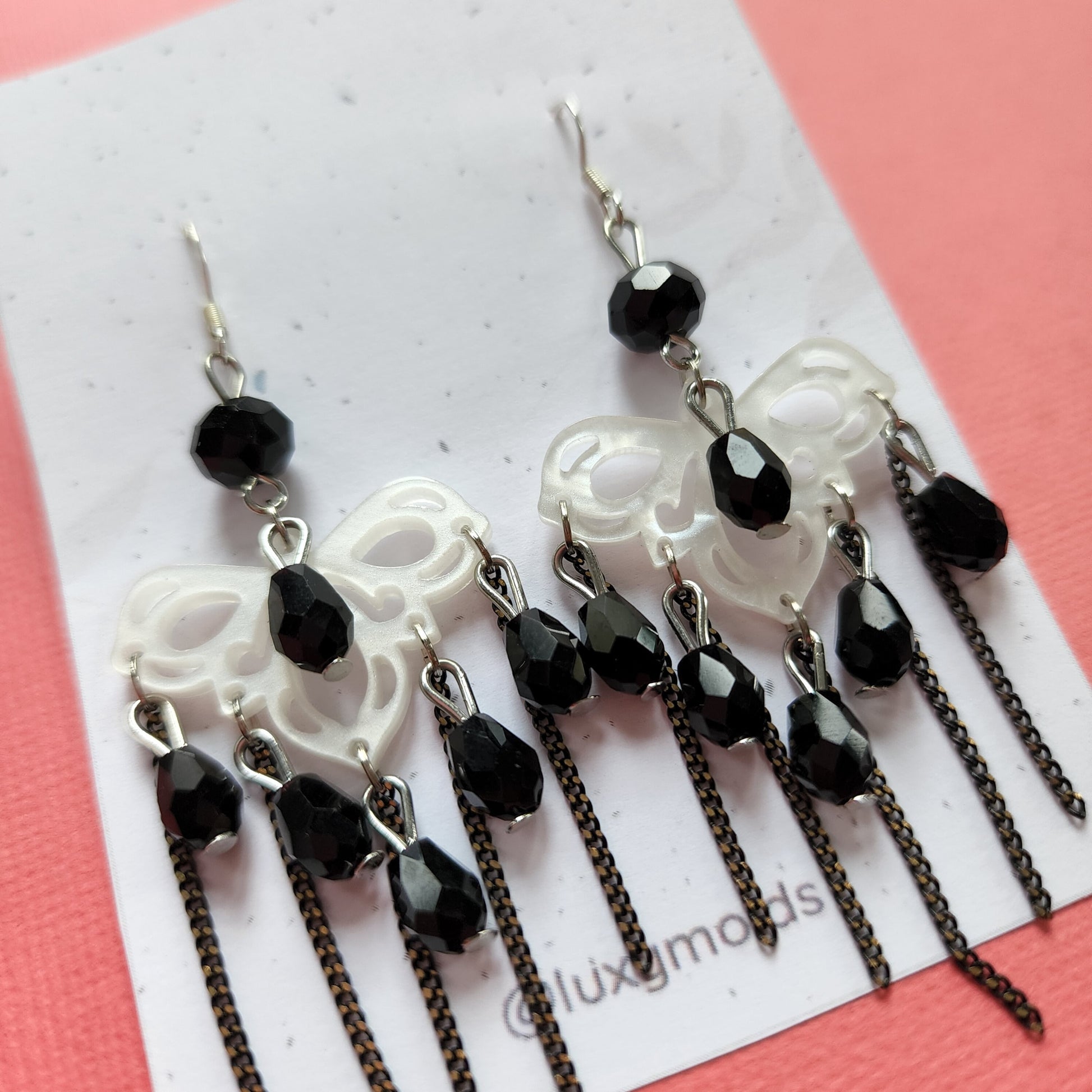 Silicone earrings mold / Silicone epoxy mold / Silicone UV resin molds / Dangle earrings silicone jewelry mold
