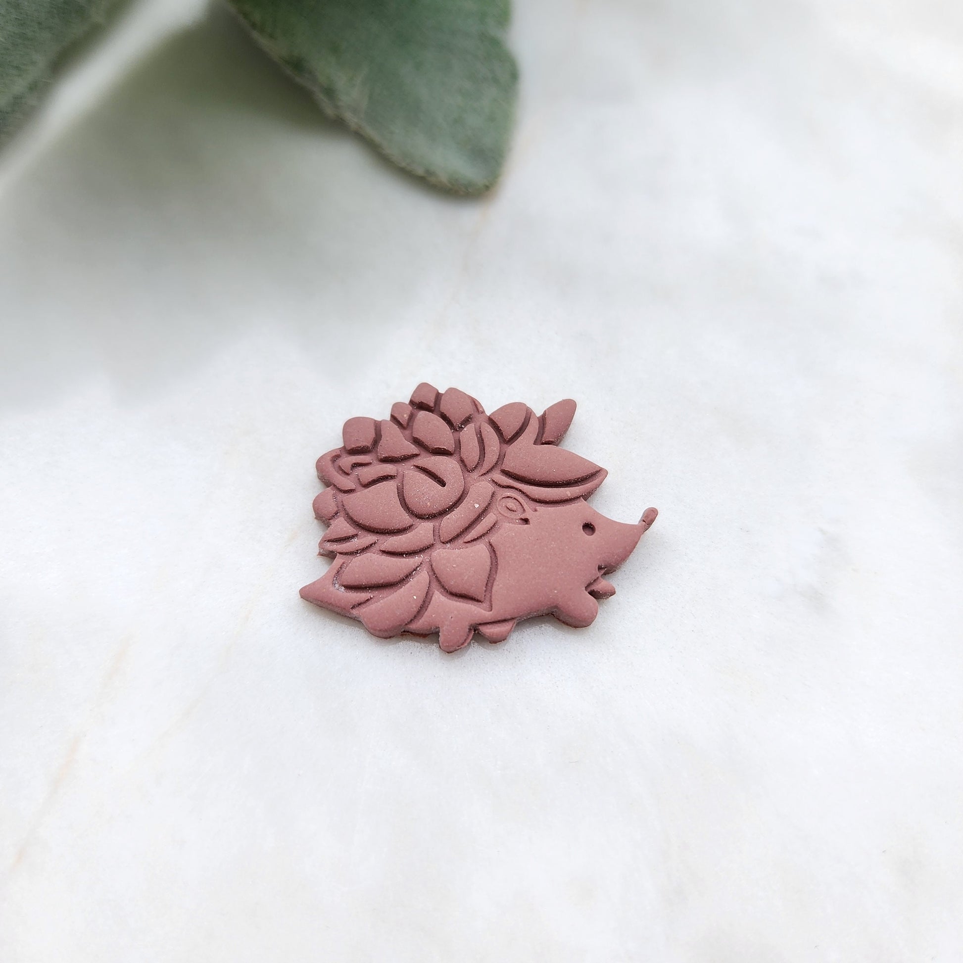 Fall Polymer Clay cutters Stud earring clay cutters Earrings molds Polymer clay tool Hedgehog sharp cutter stamp