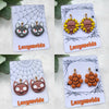 Halloween Polymer clay earrings / Cat Witch hat Ghost earrings / Halloween earrings / Spider net Black cat Jack Bat earrings / Clay jewelry