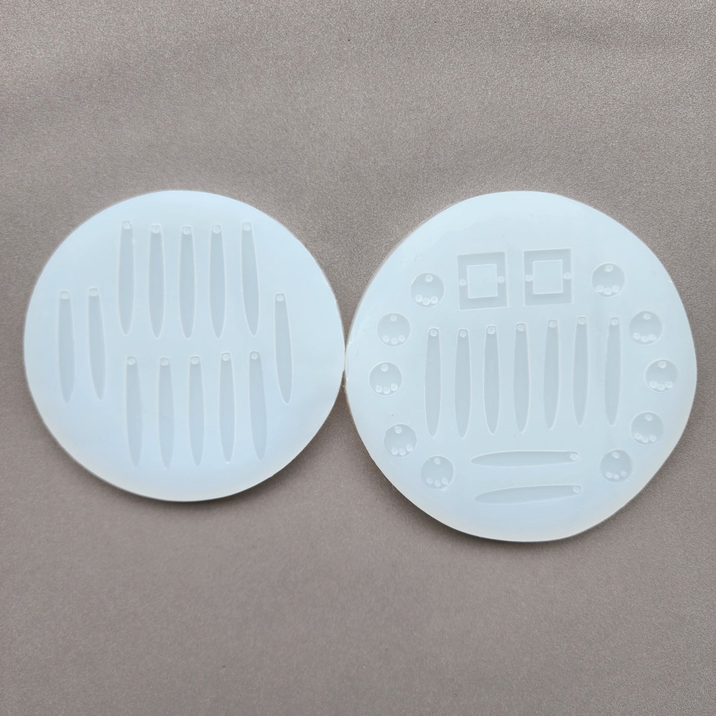 Silicone earrings mold / Silicone epoxy mold / Silicone earring moulds / Silicone UV resin molds / Dangle earring silicone jewelry mold