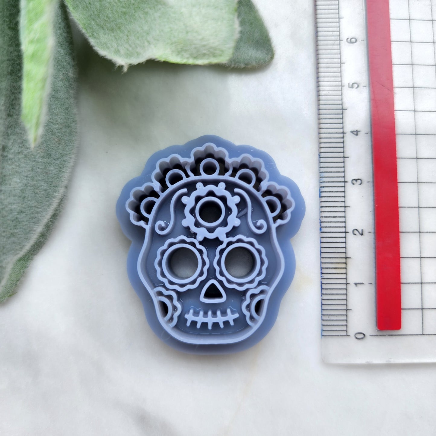 Halloween Polymer Clay cutters Stud earrings clay cutters Earrings mold Polymer clay tool Mexico skull sharp cutter stamp Jewelry cutter
