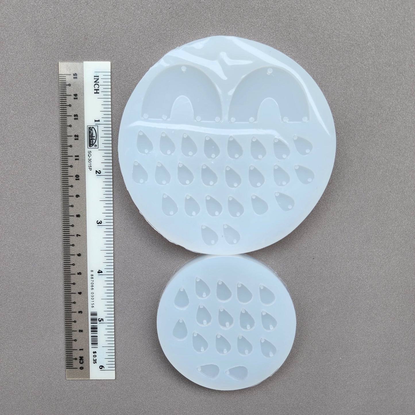 Silicone earrings mold / Silicone epoxy mold / Silicone earring moulds / Silicone UV resin molds / Dangle earring silicone jewelry mold