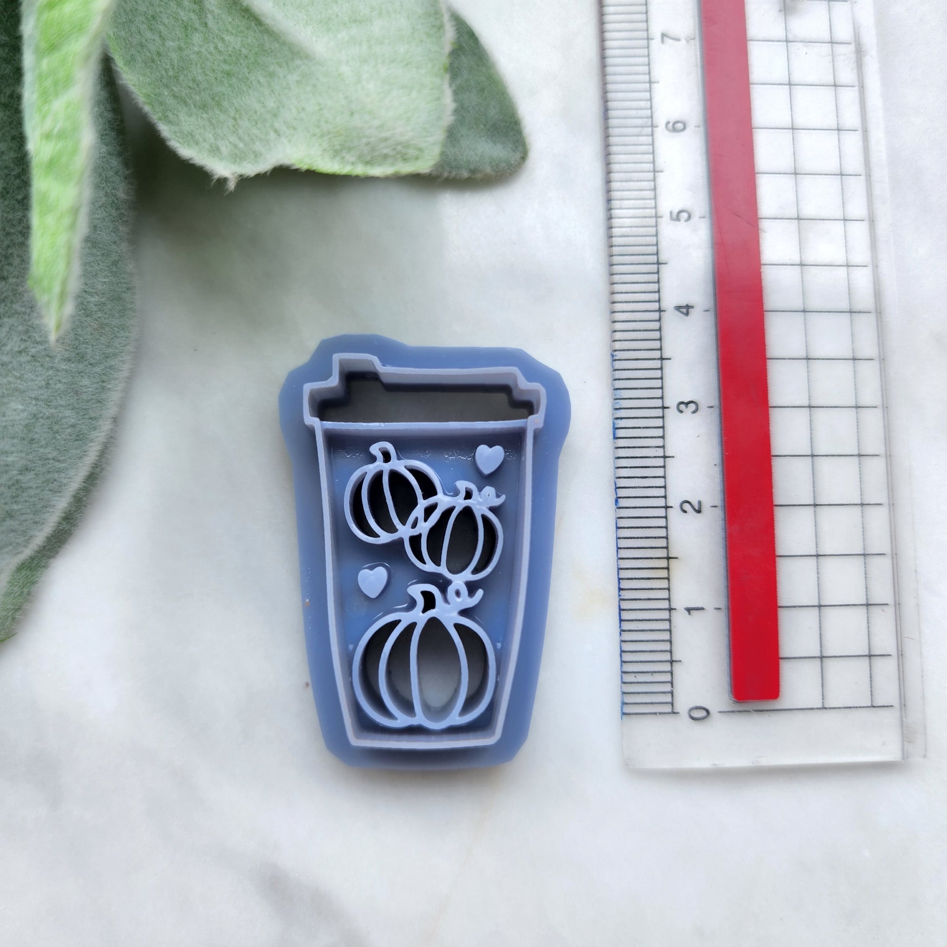 Halloween Polymer Clay cutters Stud earrings clay cutters Earrings molds Polymer clay tool Coffee Pumpkin sharp cutter stamp Jewelry cutters