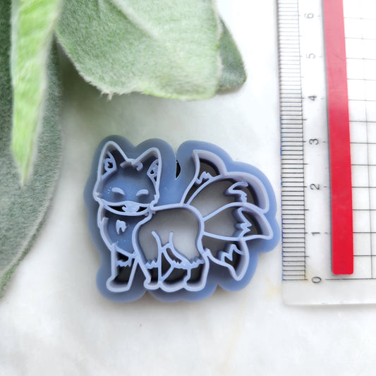 Polymer Clay cutters Stud earrings clay cutters Earrings molds Polymer clay tool Fall cutters Fox sharp cutter stamp Jewelry cutters