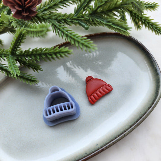 Christmas Polymer Clay cutters Hat Earrings molds Polymer clay tool sharp cutter stamp Jewelry stud earrings cutters