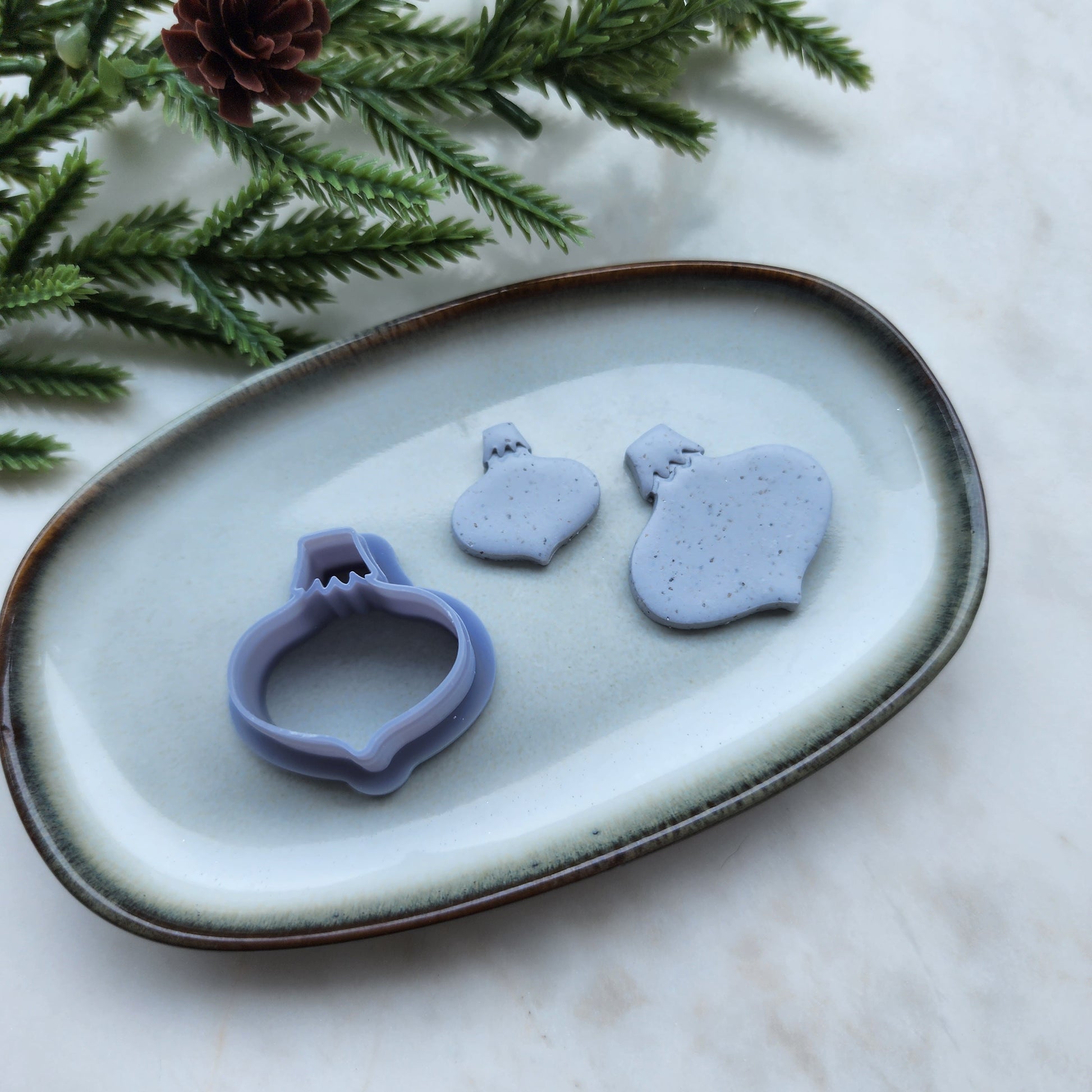 Christmas Polymer Clay cutters Ornament Earrings molds Polymer clay tool sharp cutter stamp Jewelry stud earrings cutters